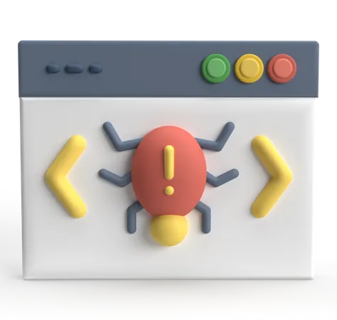Bug do navegador  3D Icon
