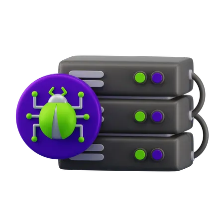 Bug do servidor  3D Icon