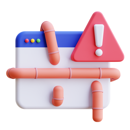 Bug du site Web  3D Icon