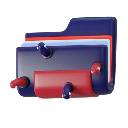 Bug Folder  3D Icon