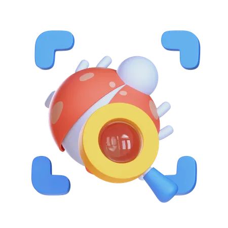 Bug Hunter  3D Icon