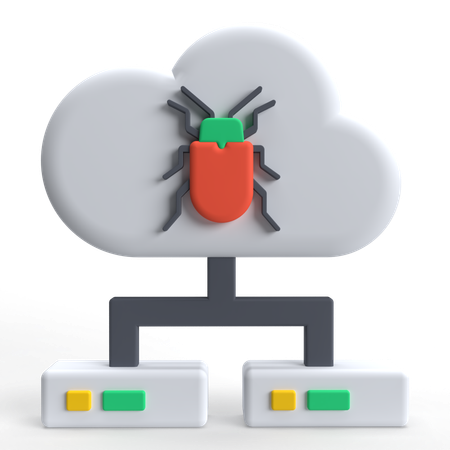 Bug de nuage  3D Icon