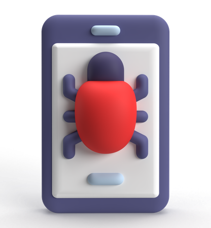 Bug Phone  3D Icon