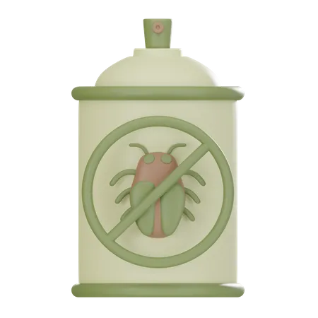 Bug Repellent  3D Icon