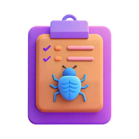 Bug Report  3D Icon