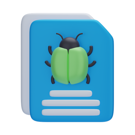 Bug Report  3D Icon