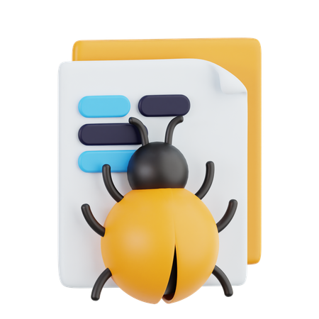 Bug Report  3D Icon