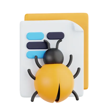 Bug Report  3D Icon