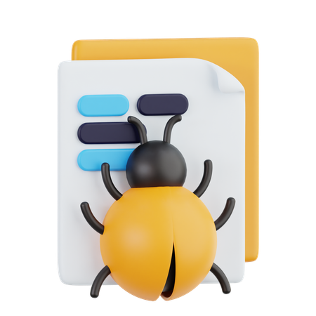 Bug Report  3D Icon