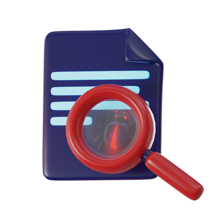 Bug Search  3D Icon