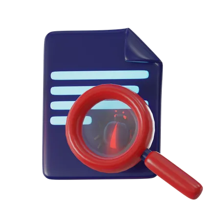 Bug Search  3D Icon