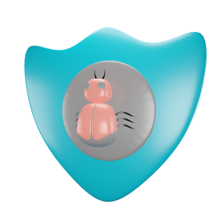 Bug Security  3D Icon