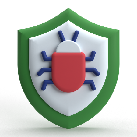 Bug Security  3D Icon