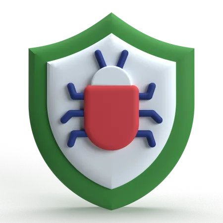 Bug Security  3D Icon