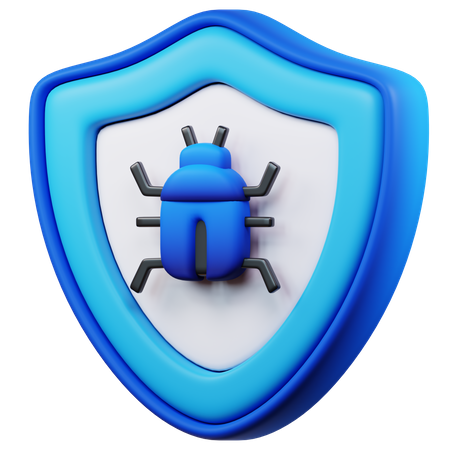 Bug Security  3D Icon