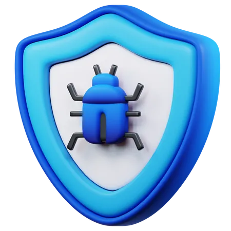 Bug Security  3D Icon