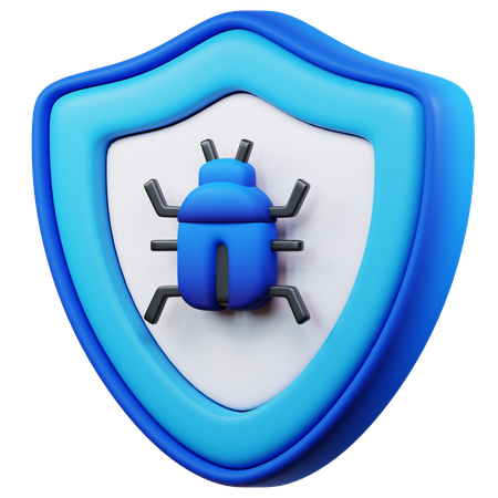 Bug Security  3D Icon