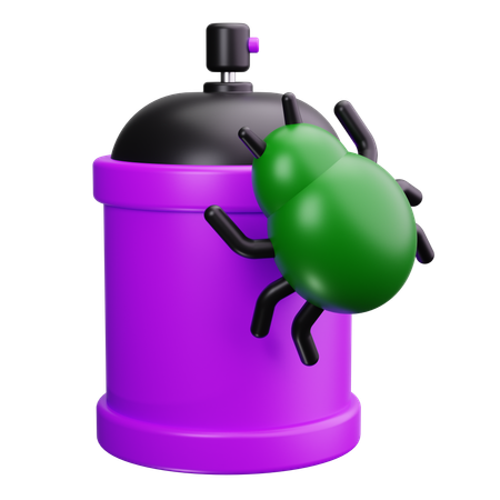 Bug spray  3D Icon