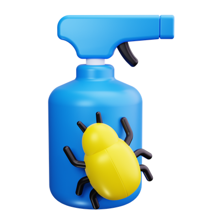 Bug Spray  3D Icon