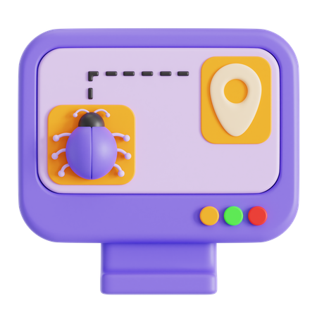 Bug Tracking  3D Icon