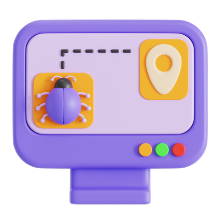 Bug Tracking  3D Icon