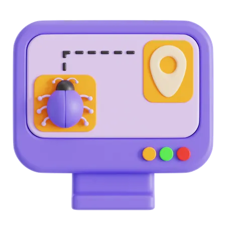 Bug Tracking  3D Icon