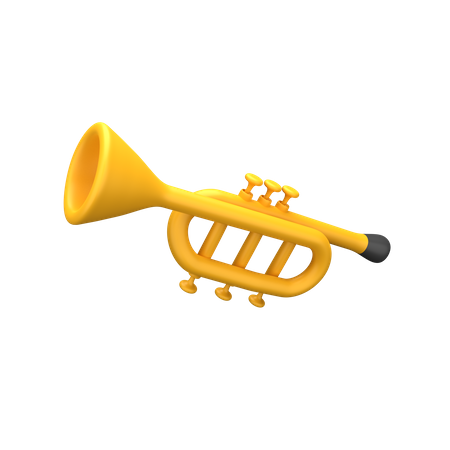 Bugle 3D Illustration