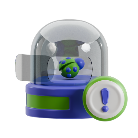 Bugs Alert  3D Icon