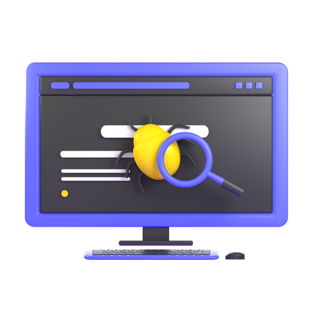 Bugs Detected  3D Icon