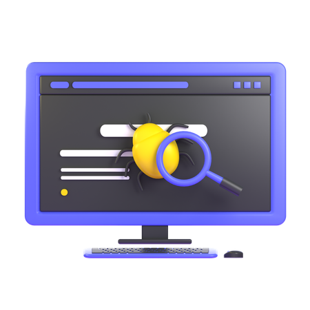 Bugs Detected  3D Icon