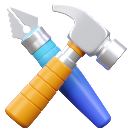 Build Design  3D Icon