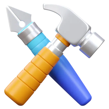Build Design  3D Icon