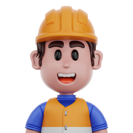 Builder  3D Icon