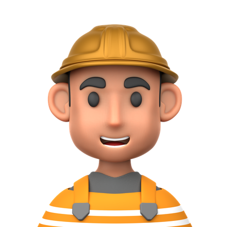 Builder  3D Icon