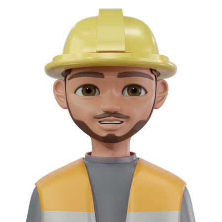 Builder  3D Icon