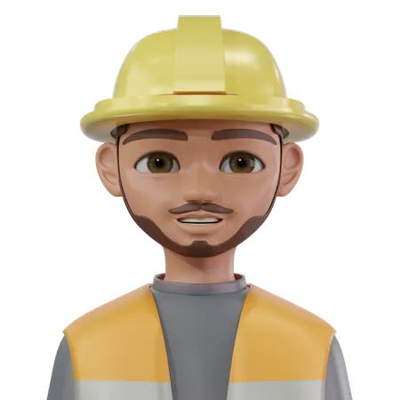 Builder  3D Icon