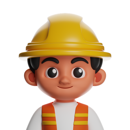 Builder  3D Icon