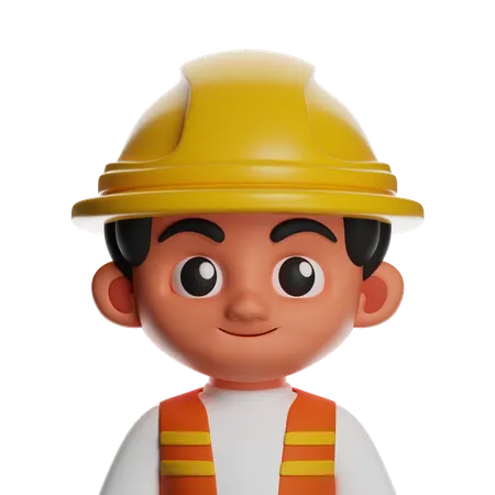 Builder  3D Icon
