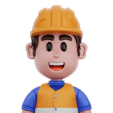 Builder  3D Icon