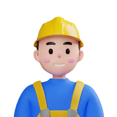 Builder  3D Icon