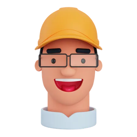 Builder  3D Icon