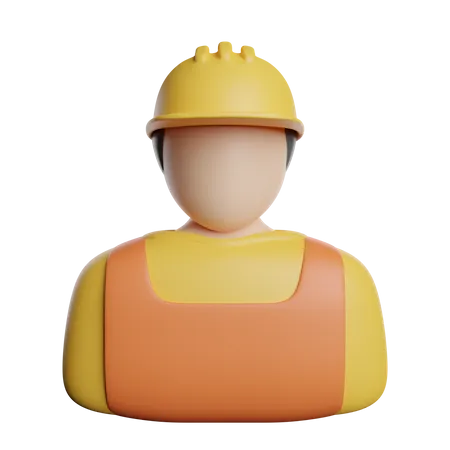 Builder  3D Icon