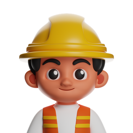 Builder  3D Icon