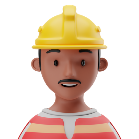 Builder  3D Icon