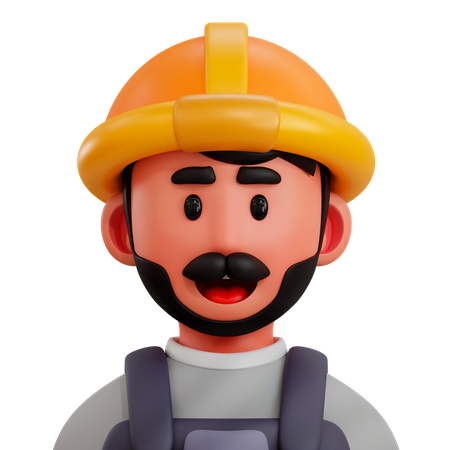 Builder 3D Icon
