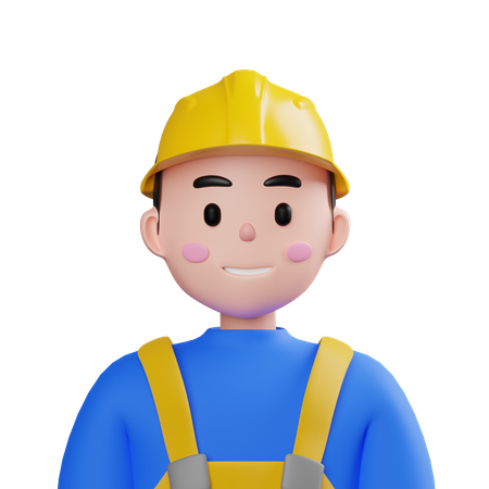 Builder  3D Icon