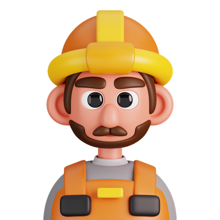 Builder  3D Icon
