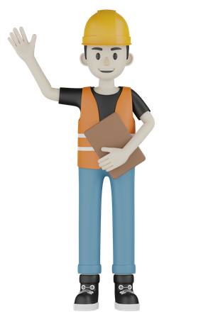 Builder Holding Report  3D Icon