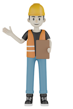 Builder Holding Report  3D Icon