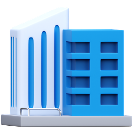 Building  3D Icon